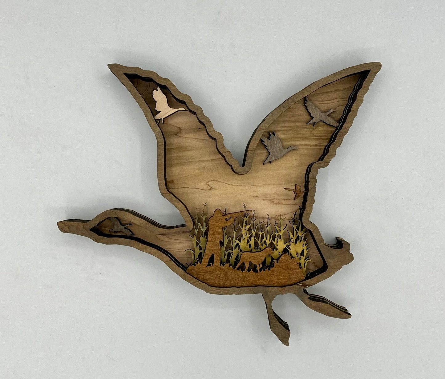 Flying Vintage Duck Hunting - Bunkhouse Studio LLC