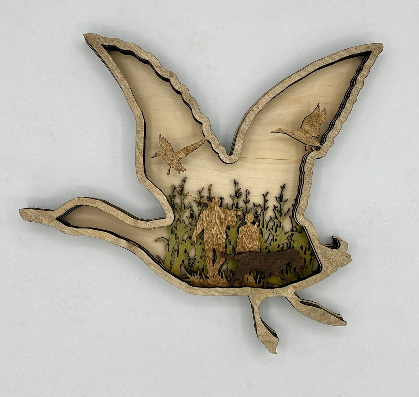 Flying Vintage Duck Hunting - Bunkhouse Studio LLC