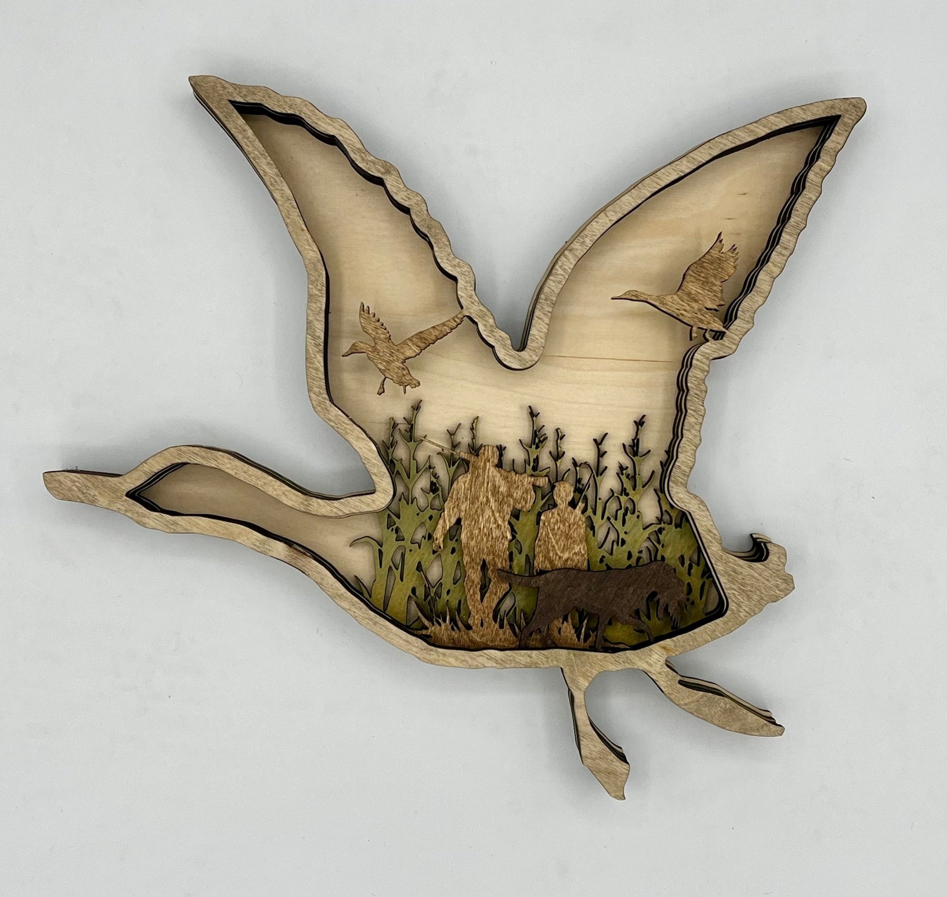 Flying Vintage Duck Hunting - Bunkhouse Studio LLC