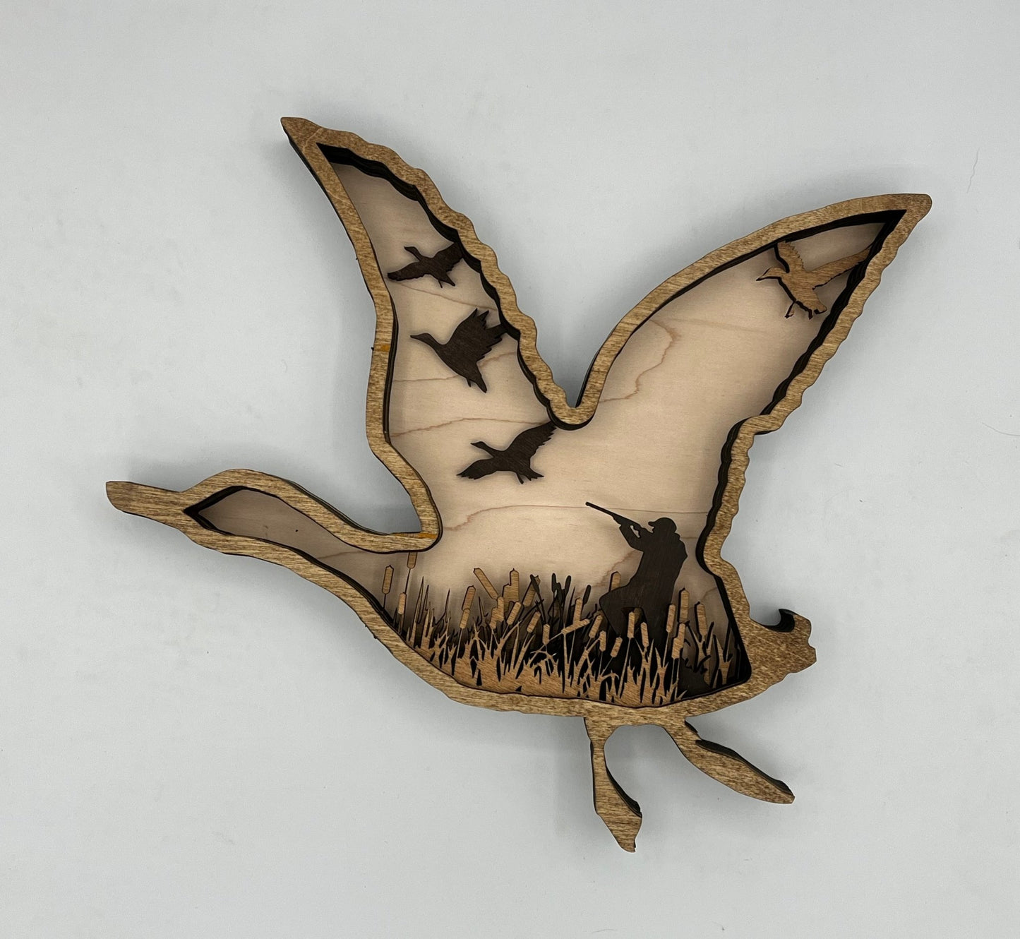 Flying Vintage Duck Hunting - Bunkhouse Studio LLC