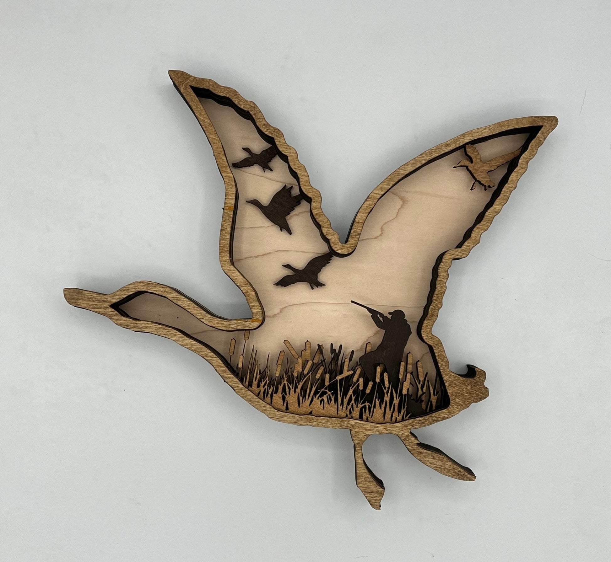 Flying Vintage Duck Hunting - Bunkhouse Studio LLC