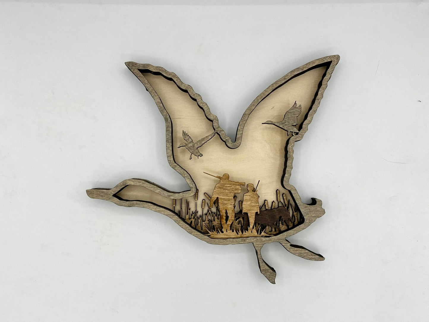 Flying Vintage Duck Hunting - Bunkhouse Studio LLC