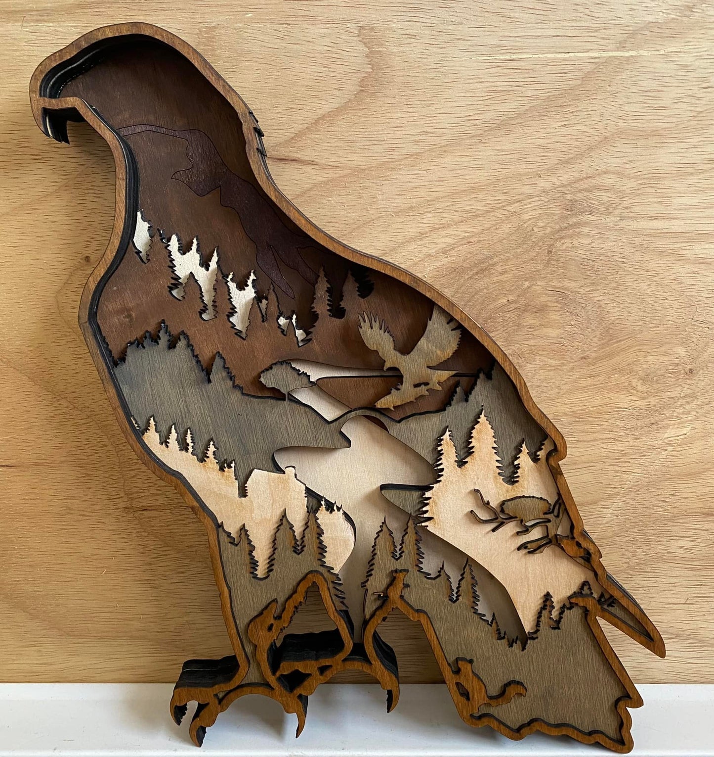 Layered Eagle - Bunkhouse Studio LLC