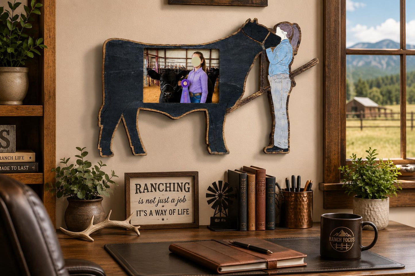 Livestock Show Memory Frame