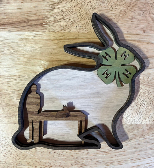 Rabbit Thank you Sponsor Gift buyer gift - Bunkhouse Studio LLC